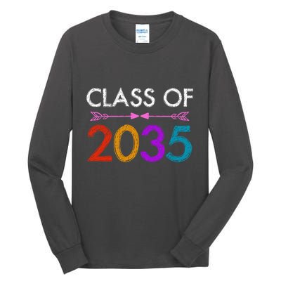 Class Of 2035 Cute Graduation Tall Long Sleeve T-Shirt