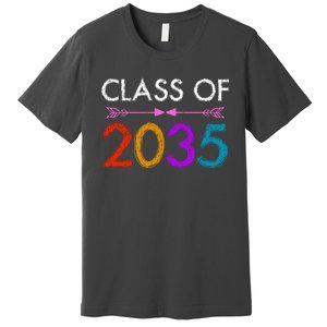 Class Of 2035 Cute Graduation Premium T-Shirt