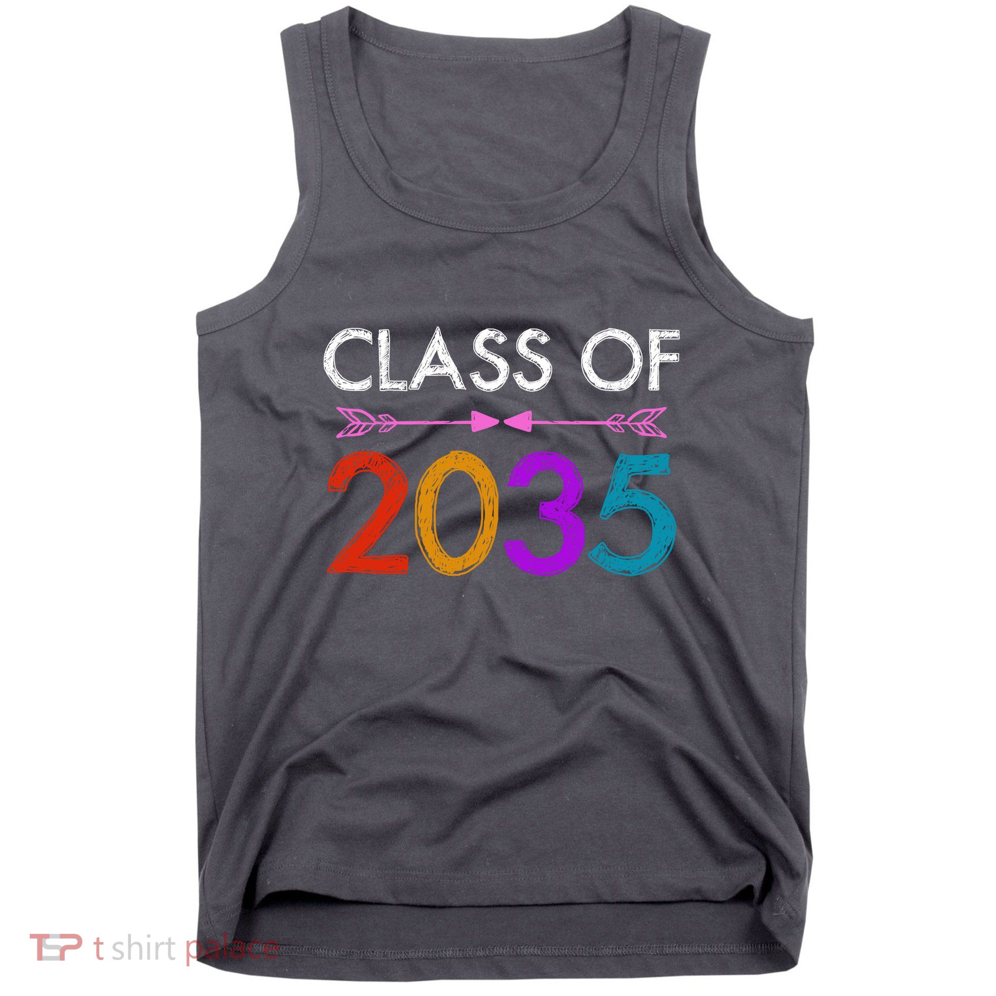 Class Of 2035 Cute Graduation Tank Top