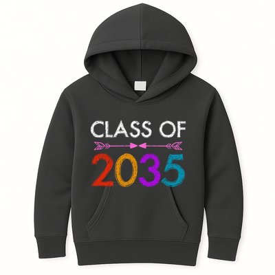 Class Of 2035 Cute Graduation Kids Hoodie
