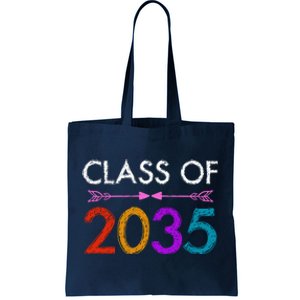 Class Of 2035 Cute Graduation Tote Bag