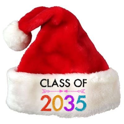 Class Of 2035 Cute Graduation Premium Christmas Santa Hat