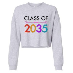 Class Of 2035 Cute Graduation Cropped Pullover Crew