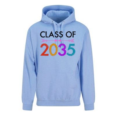 Class Of 2035 Cute Graduation Unisex Surf Hoodie