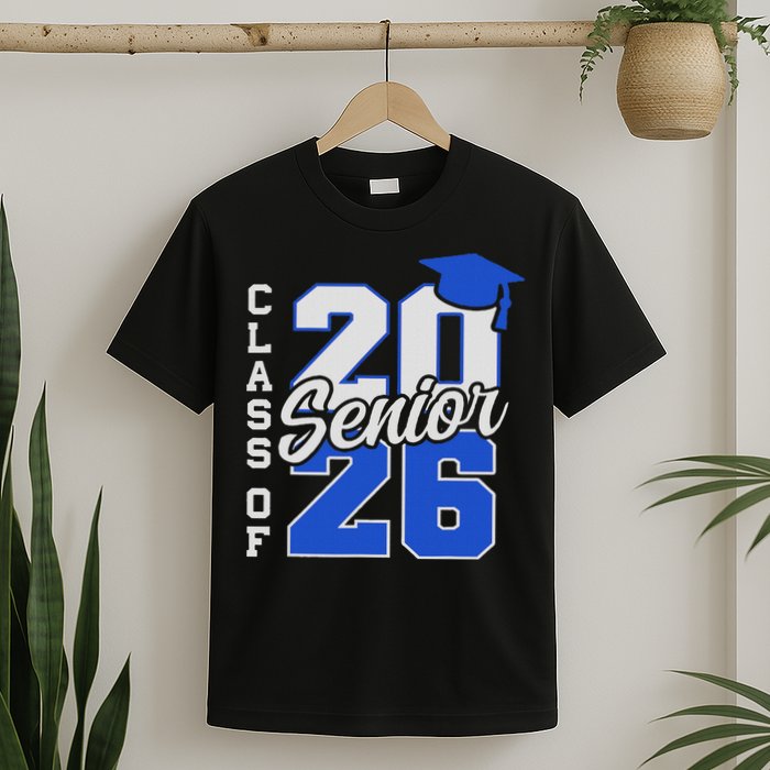 Class Of 2026 Senior 2026 Back To School 2025 Graduation T-Shirt