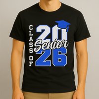 Class Of 2026 Senior 2026 Back To School 2025 Graduation T-Shirt