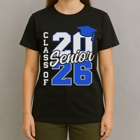 Class Of 2026 Senior 2026 Back To School 2025 Graduation T-Shirt
