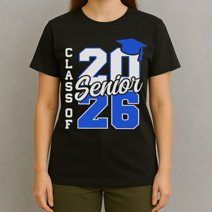 Class Of 2026 Senior 2026 Back To School 2025 Graduation T-Shirt