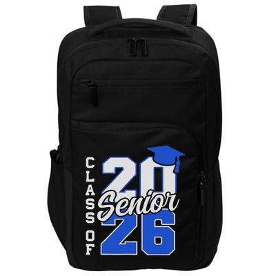 Class Of 2026 Senior 2026 Back To School 2025 Graduation Impact Tech Backpack