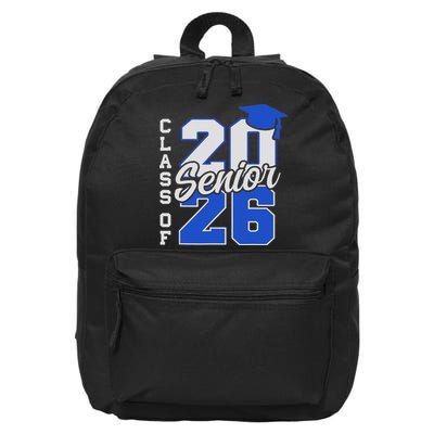 Class Of 2026 Senior 2026 Back To School 2025 Graduation 16 in Basic Backpack