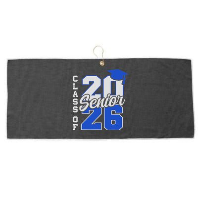 Class Of 2026 Senior 2026 Back To School 2025 Graduation Large Microfiber Waffle Golf Towel