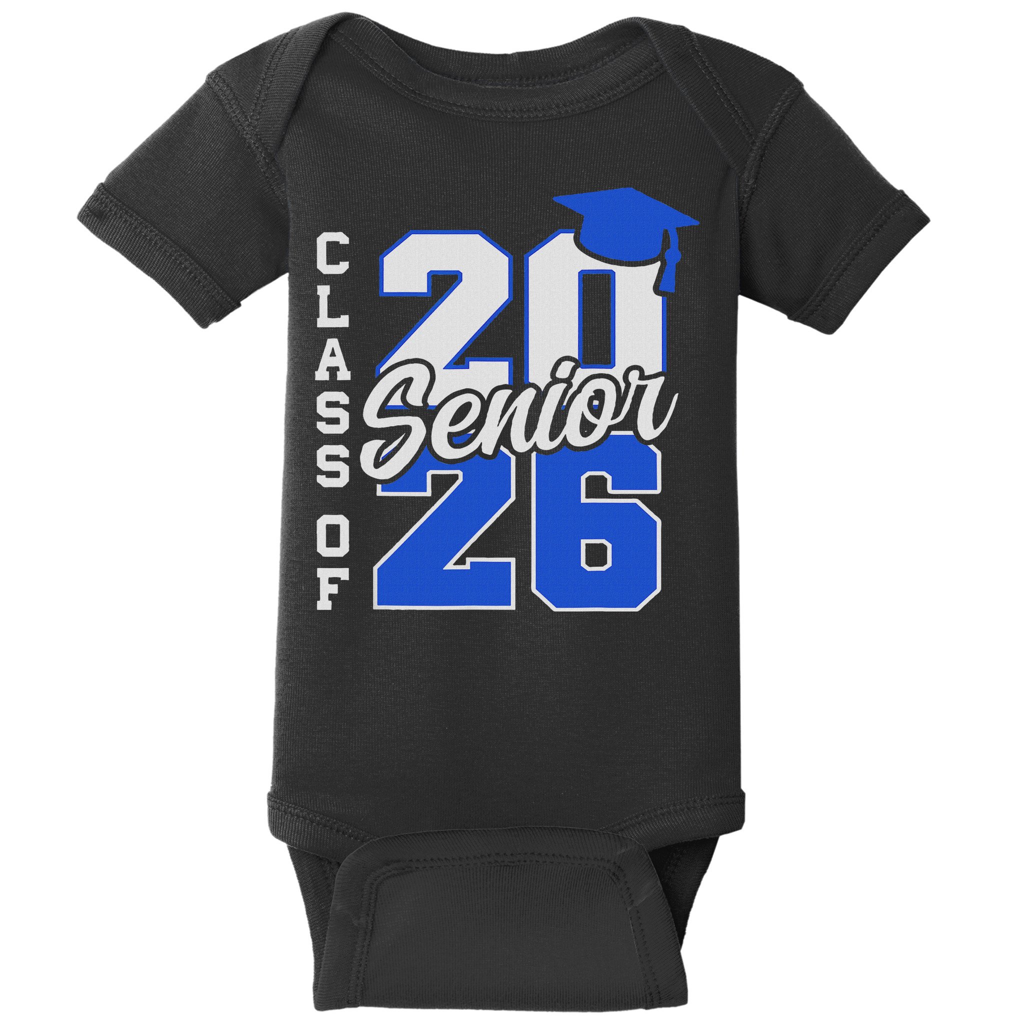 Class Of 2026 Senior 2026 Back To School 2025 Graduation Baby Bodysuit