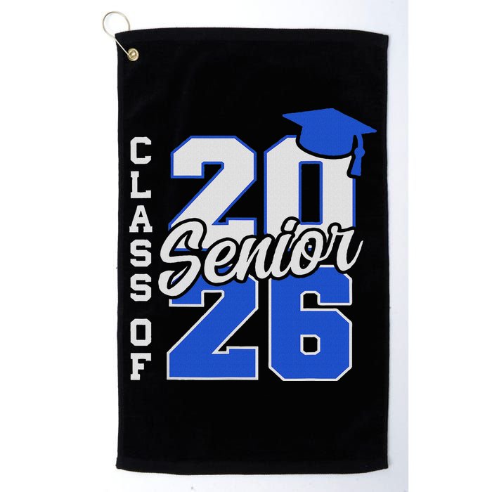 Class Of 2026 Senior 2026 Back To School 2025 Graduation Golf Towel