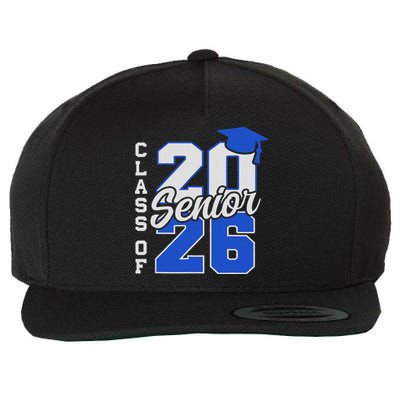 Class Of 2026 Senior 2026 Back To School 2025 Graduation Wool Snapback Cap