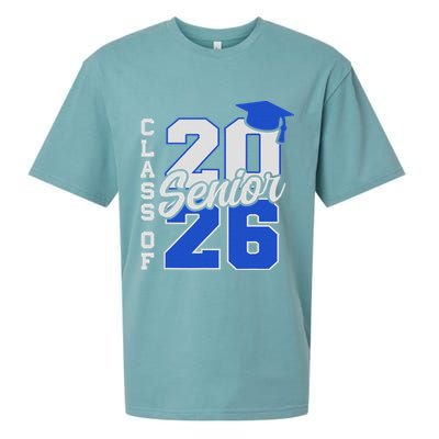 Class Of 2026 Senior 2026 Back To School 2025 Graduation Sueded Cloud Jersey T-Shirt