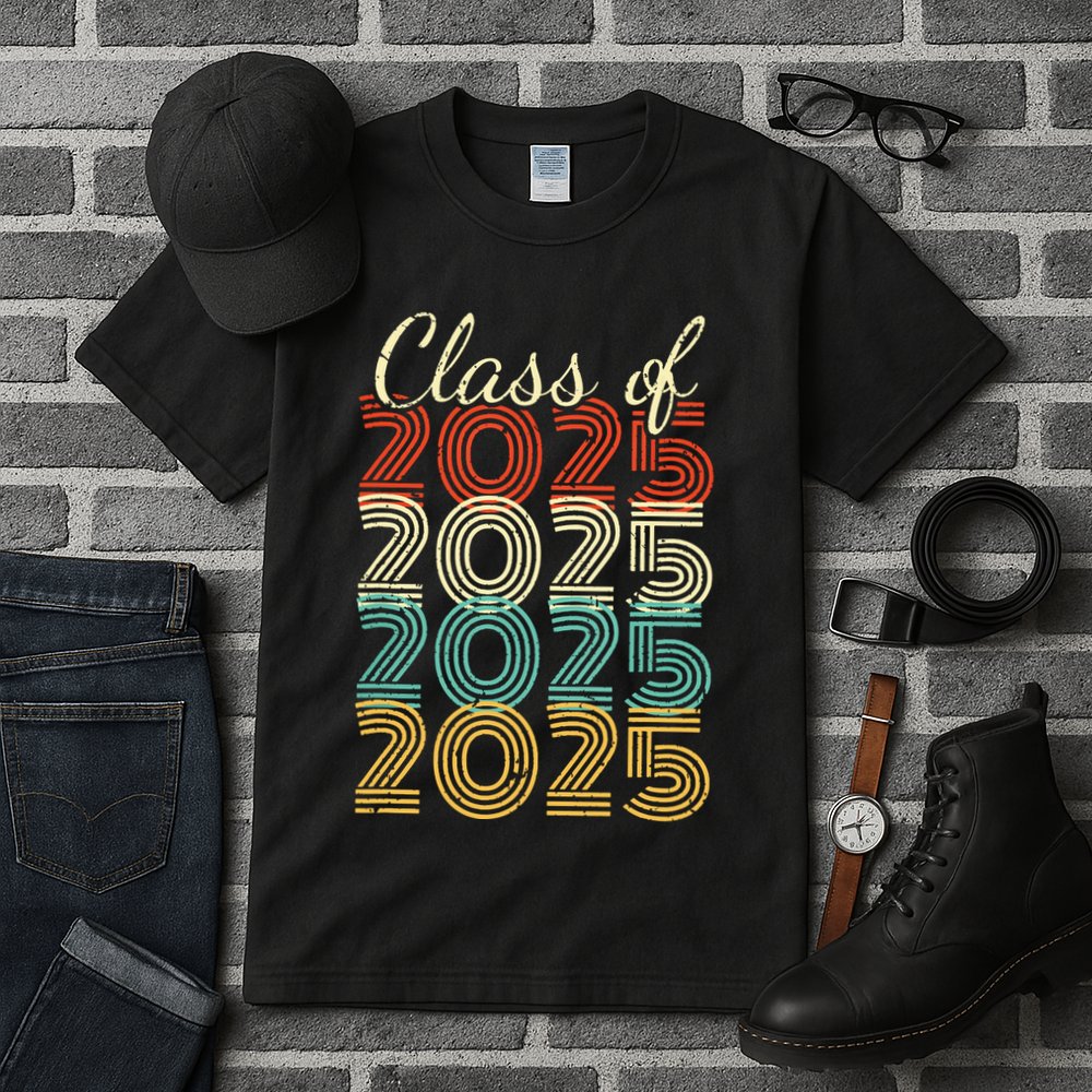 Class Of 2025 Senior 2025 Graduation Tall T-Shirt