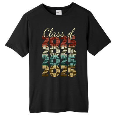 Class Of 2025 Senior 2025 Graduation Tall Fusion ChromaSoft Performance T-Shirt