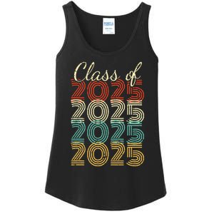 Class Of 2025 Senior 2025 Graduation Ladies Essential Tank