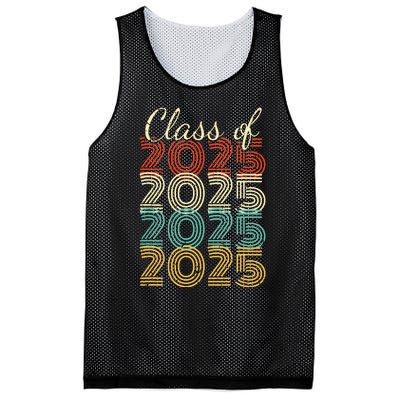 Class Of 2025 Senior 2025 Graduation Mesh Reversible Basketball Jersey Tank