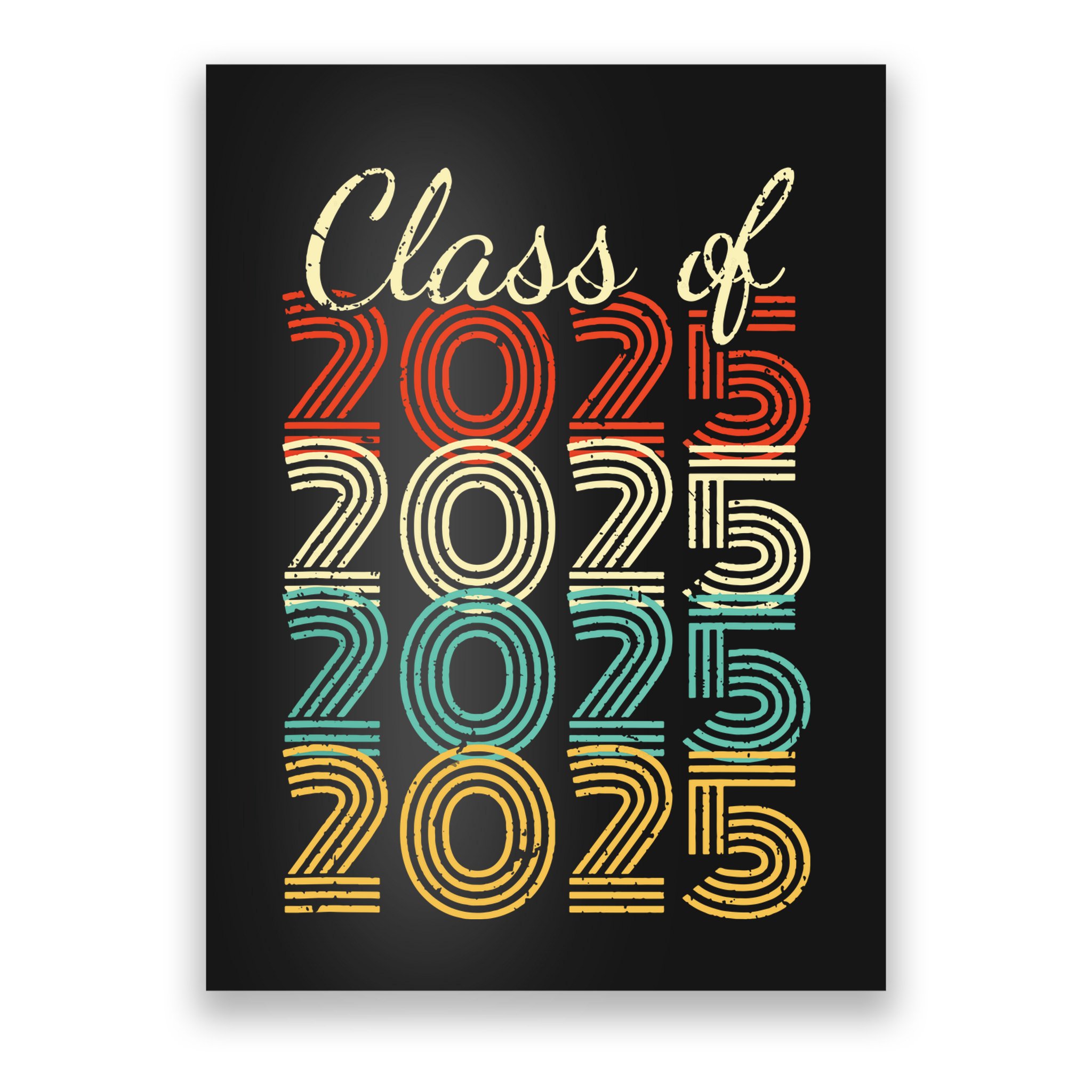 Class Of 2025 Senior 2025 Graduation Poster