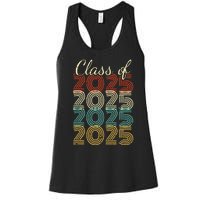 Class Of 2025 Senior 2025 Graduation Women's Racerback Tank