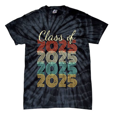 Class Of 2025 Senior 2025 Graduation Tie-Dye T-Shirt