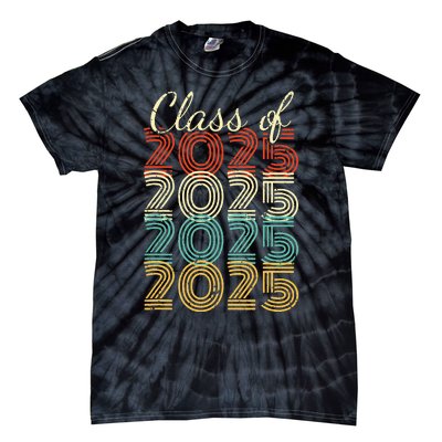 Class Of 2025 Senior 2025 Graduation Tie-Dye T-Shirt