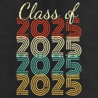 Class Of 2025 Senior 2025 Graduation Golf Towel