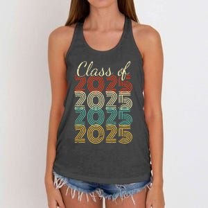 Class Of 2025 Senior 2025 Graduation Women's Knotted Racerback Tank