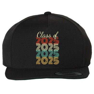 Class Of 2025 Senior 2025 Graduation Wool Snapback Cap