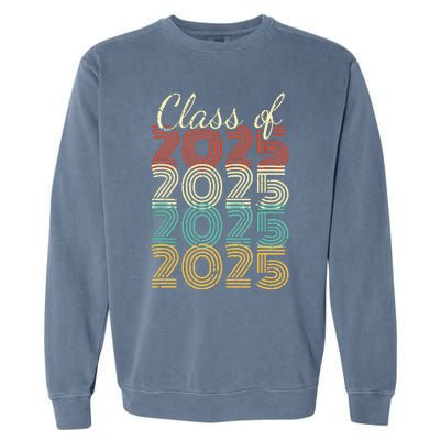 Class Of 2025 Senior 2025 Graduation Garment-Dyed Sweatshirt