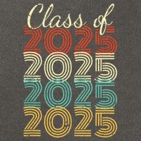 Class Of 2025 Senior 2025 Graduation Cotton Canvas Backpack