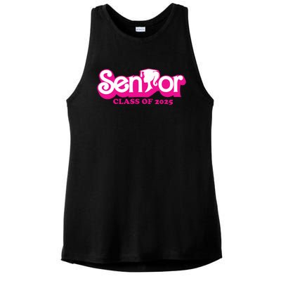 Class Of 2025 Senior Design Funny Seniors 2025 Girl Ladies PosiCharge Tri-Blend Wicking Tank