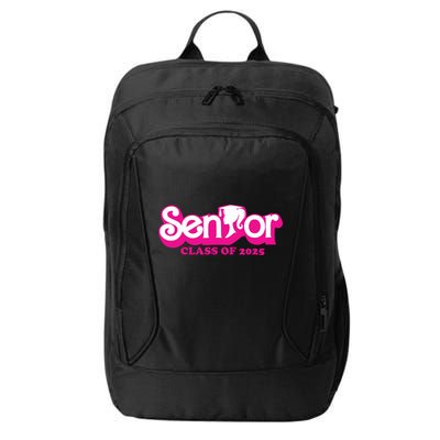 Class Of 2025 Senior Design Funny Seniors 2025 Girl City Backpack