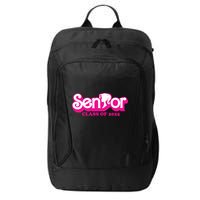 Class Of 2025 Senior Design Funny Seniors 2025 Girl City Backpack