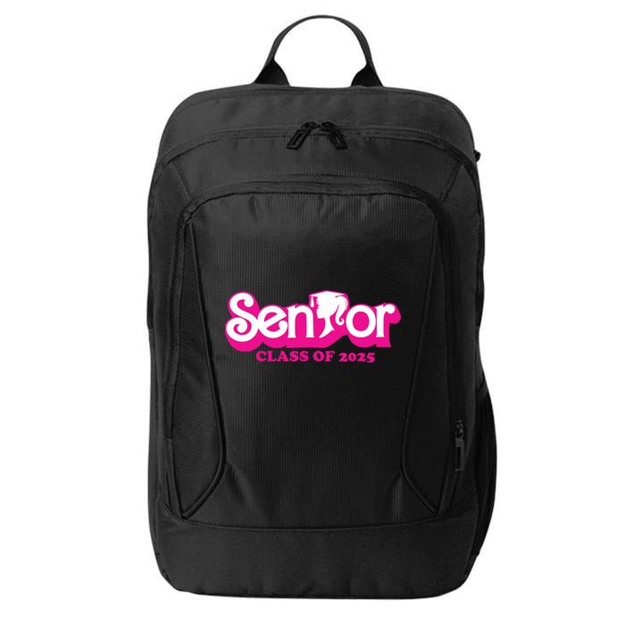 Class Of 2025 Senior Design Funny Seniors 2025 Girl City Backpack