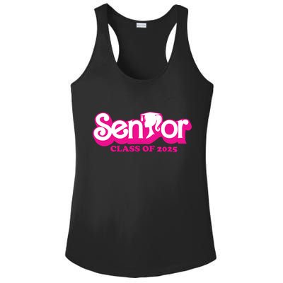 Class Of 2025 Senior Design Funny Seniors 2025 Girl Ladies PosiCharge Competitor Racerback Tank