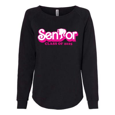 Class Of 2025 Senior Design Funny Seniors 2025 Girl Womens California Wash Sweatshirt