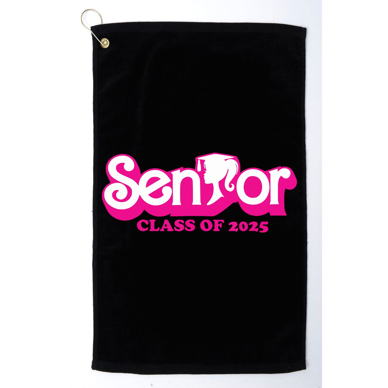 Class Of 2025 Senior Design Funny Seniors 2025 Girl Golf Towel
