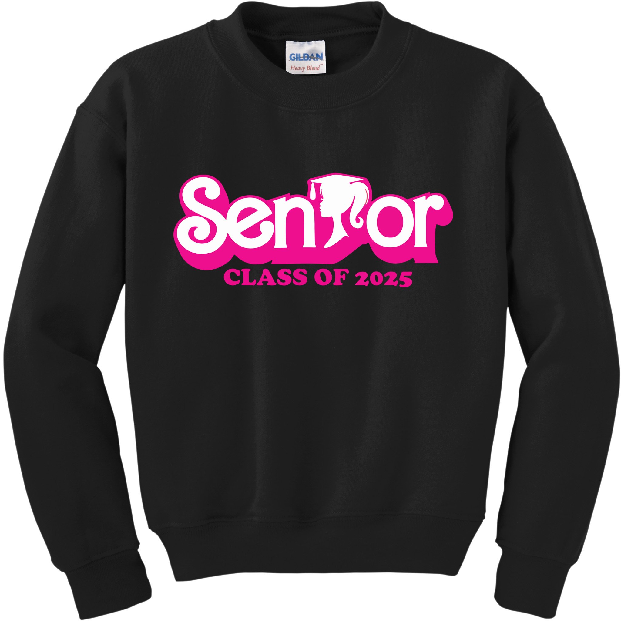 Class Of 2025 Senior Design Funny Seniors 2025 Girl Kids Sweatshirt