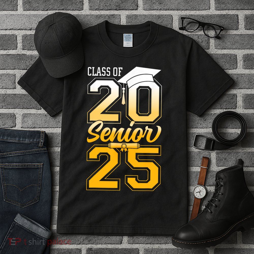 Class Of 2025 Senior Grad College Graduation Gift Tall T-Shirt