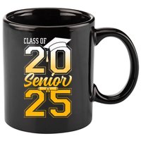 Class Of 2025 Senior Grad College Graduation Gift 11oz C Handle Ceramic Mug