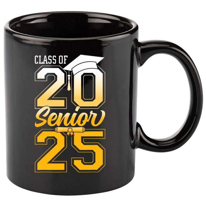 Class Of 2025 Senior Grad College Graduation Gift 11oz C Handle Ceramic Mug