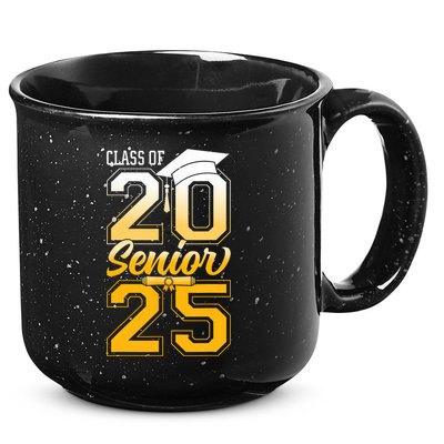 Class Of 2025 Senior Grad College Graduation Gift 15oz Campfire Ceramic Mug