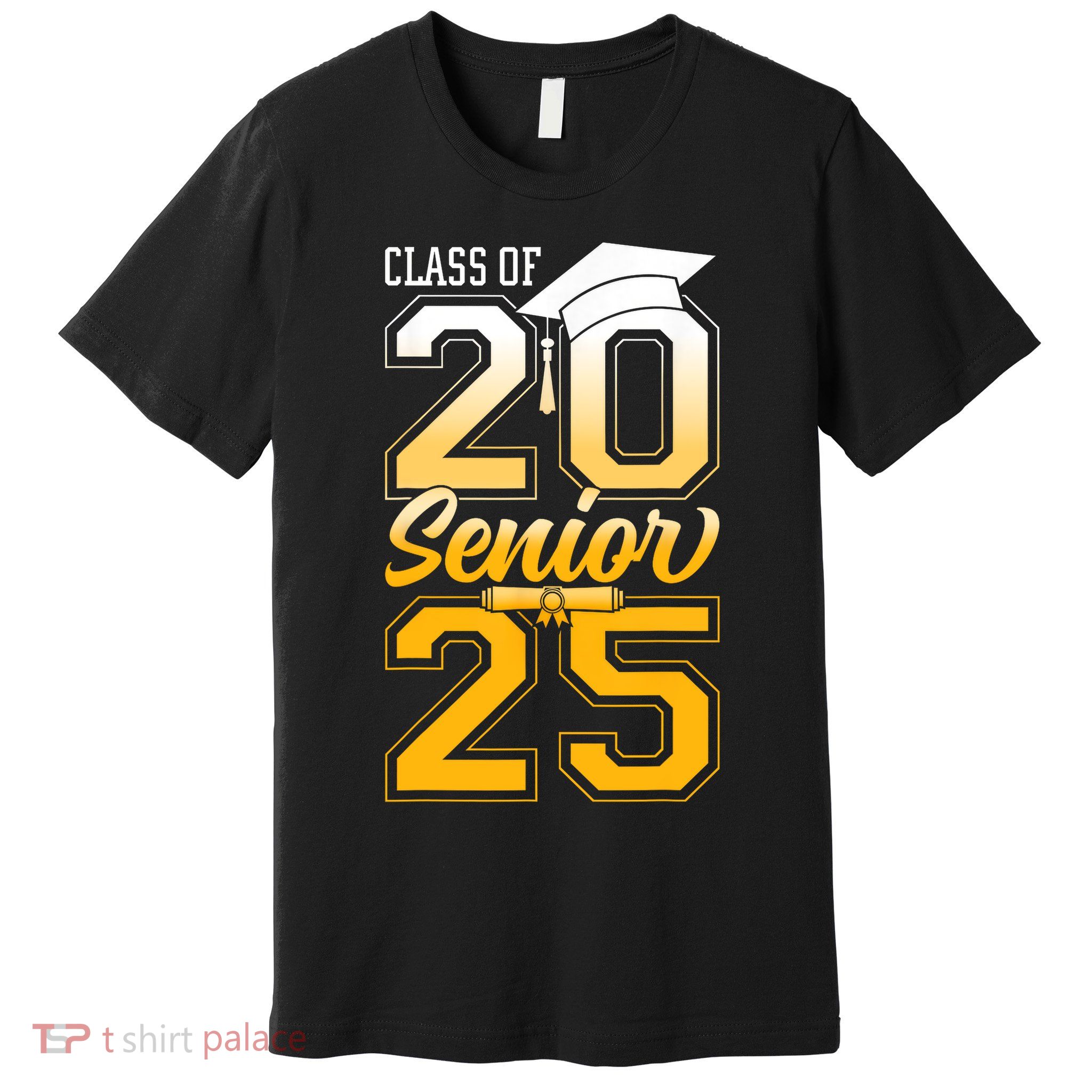 Class Of 2025 Senior Grad College Graduation Gift Premium T-Shirt