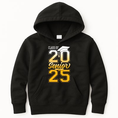Class Of 2025 Senior Grad College Graduation Gift Kids Hoodie