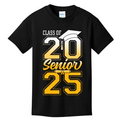 Class Of 2025 Senior Grad College Graduation Gift Kids T-Shirt