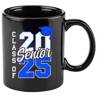 Class Of 2025 Senior 2025 Graduation 2025 Back To School 11oz C Handle Ceramic Mug