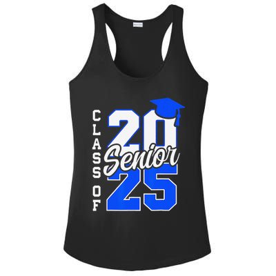 Class Of 2025 Senior 2025 Graduation 2025 Back To School Ladies PosiCharge Competitor Racerback Tank