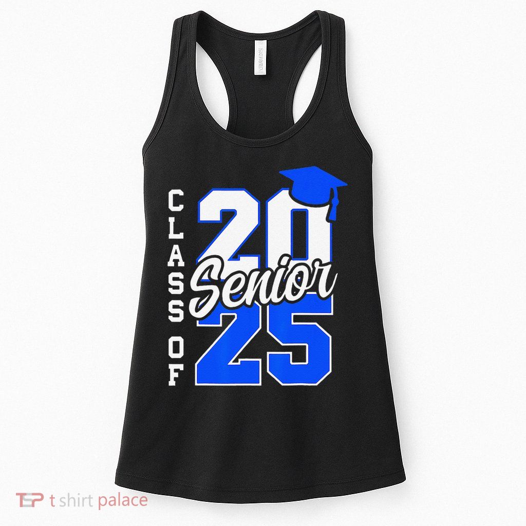 Class Of 2025 Senior 2025 Graduation 2025 Back To School Womens Tank Top